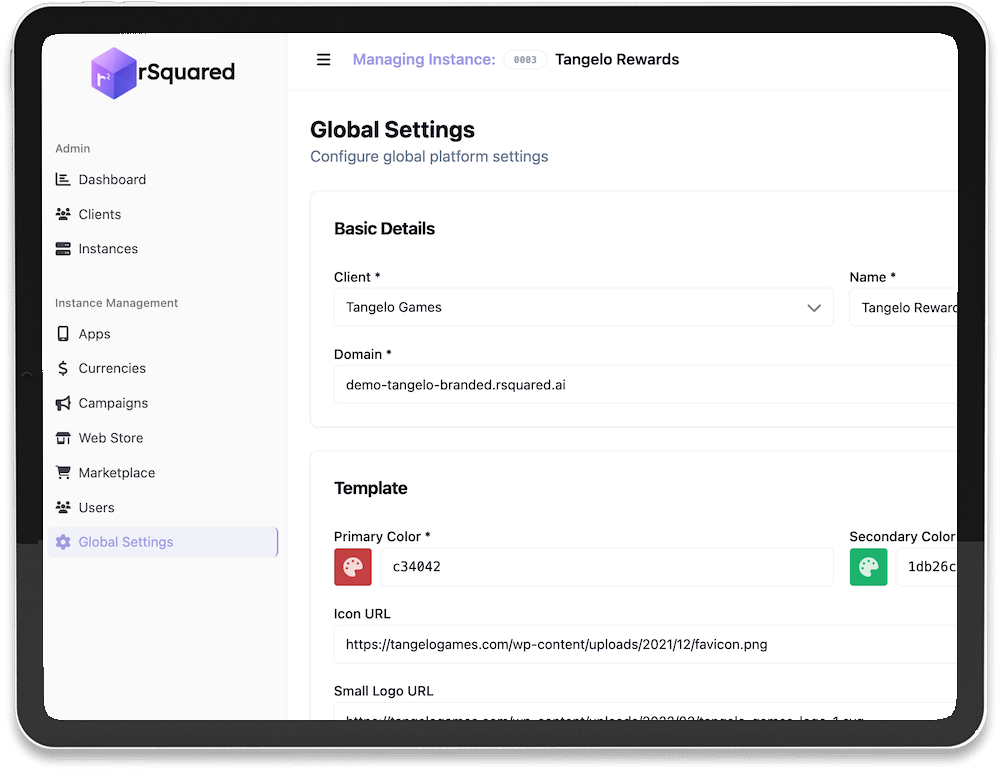 Step 1: Customize your P2E platform interface